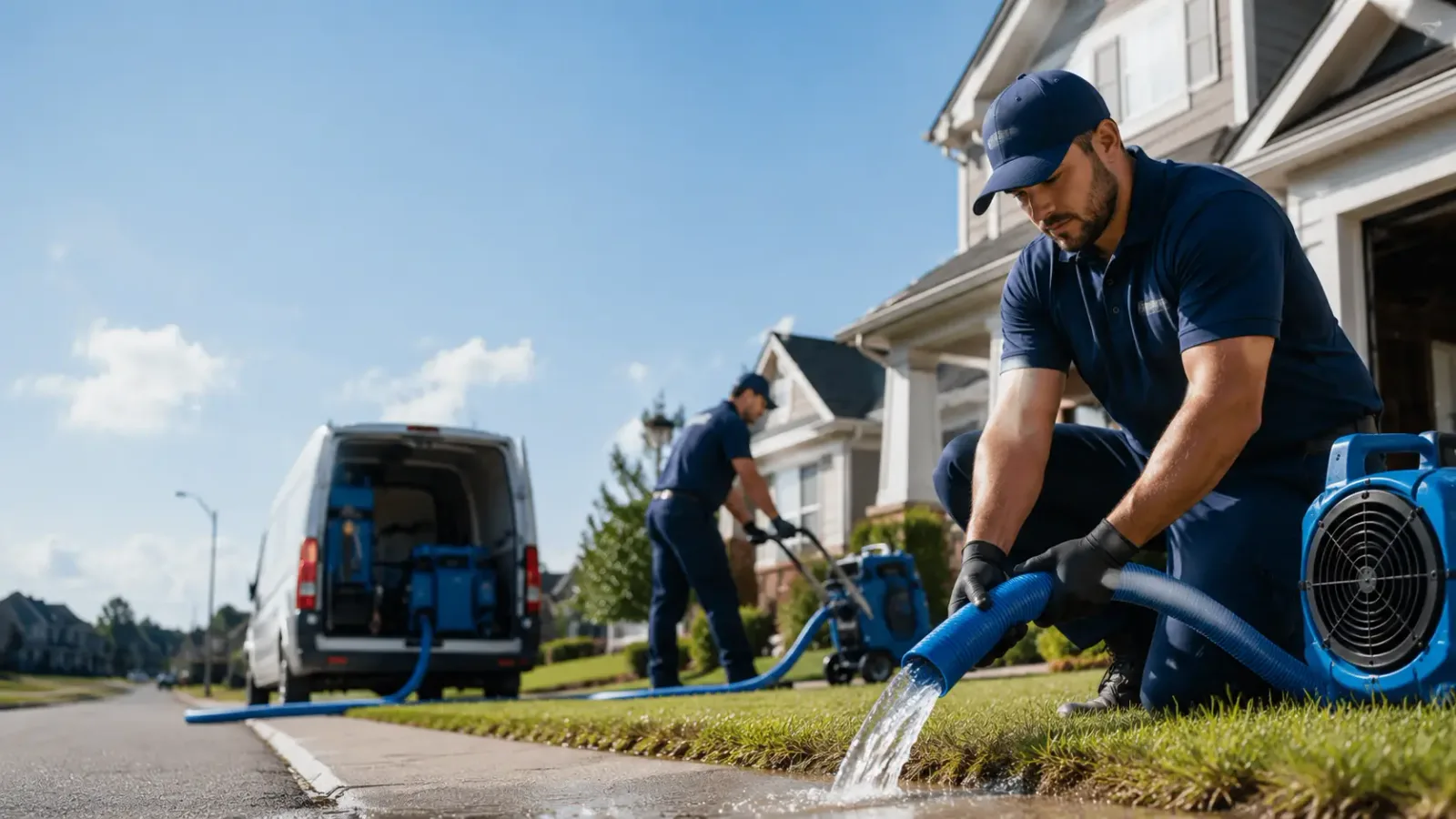 Flood Damage Restoration in Oakford, IN
